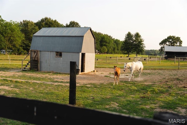 13112 Heritage Ln, Pocahontas, IL 62275 - view of outdoor structure featuring a view of rural / pastoral area