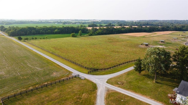 13112 Heritage Ln, Pocahontas, IL 62275 - aerial view of sparsely populated area featuring agricultural land