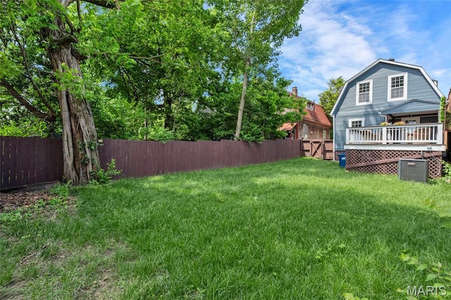 3258 Walter Ave, Saint Louis, MO 63143 - view of yard with a wooden deck