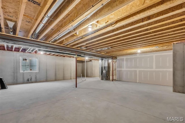 600 Legacy Dr, Waterloo, IL 62298 - below grade area featuring heating unit