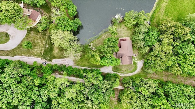520 Christopher Dr, Perryville, MO 63775 - aerial overview of property's location featuring a large body of water