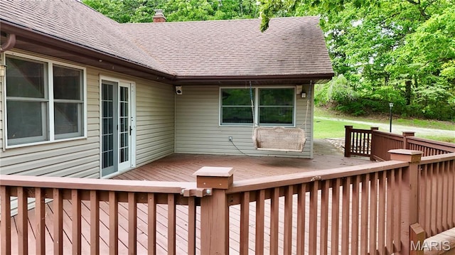 520 Christopher Dr, Perryville, MO 63775 - view of wooden terrace