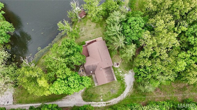 520 Christopher Dr, Perryville, MO 63775 - aerial view of property and surrounding area featuring a large body of water