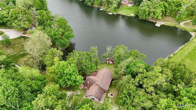 520 Christopher Dr, Perryville, MO 63775 - aerial view of a large body of water