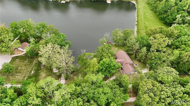 520 Christopher Dr, Perryville, MO 63775 - bird's eye view of a large body of water