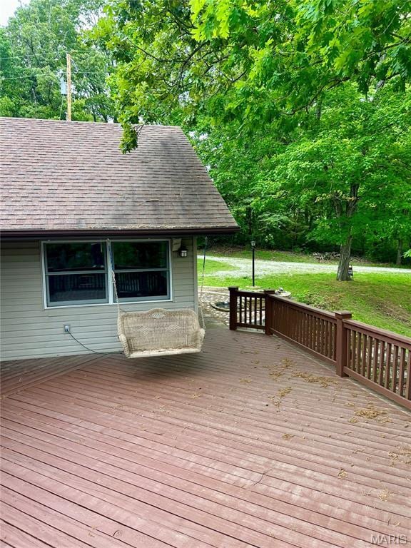 520 Christopher Dr, Perryville, MO 63775 - deck featuring a yard