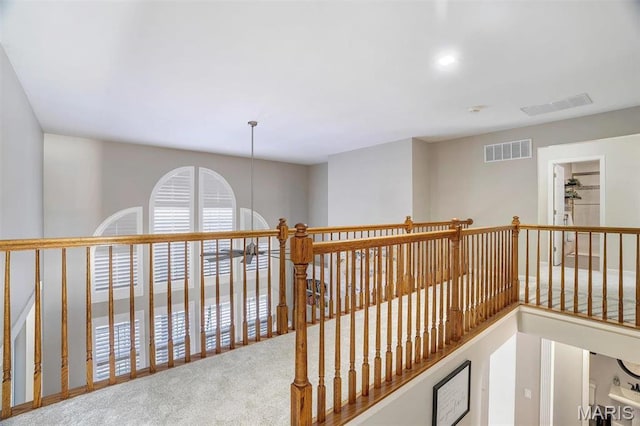 997 Sheffield Forest Ct, Wildwood, MO 63021 - hall featuring carpet floors
