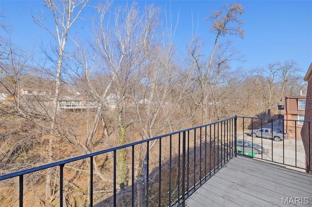 13485 Coliseum Dr Unit G, Chesterfield, MO 63017 - view of balcony