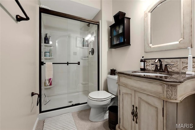 13459 Coliseum Dr, Chesterfield, MO 63017 - full bathroom with vanity and a shower stall