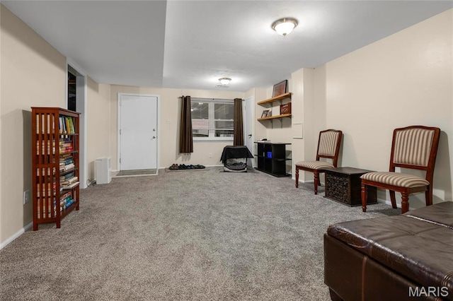 13459 Coliseum Dr, Chesterfield, MO 63017 - living area featuring carpet flooring and radiator