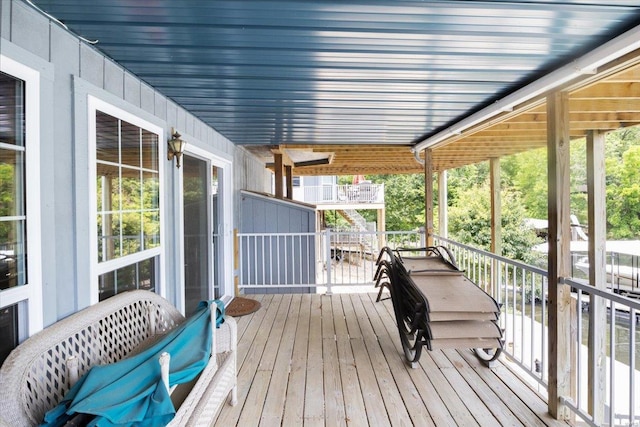 29420 Park Ave, Gravois Mills, MO 65037 - view of deck