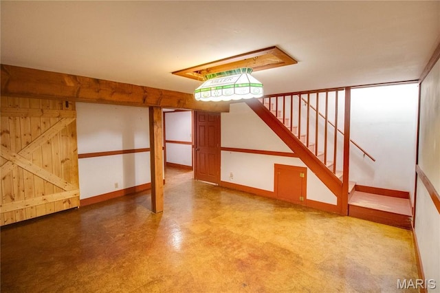 40 Country Ln, Wood River, IL 62095 - additional living space featuring stairs