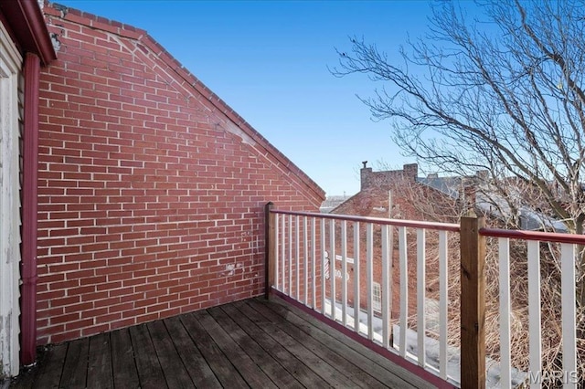704 Soulard St Unit 704, Saint Louis, MO 63104 - view of wooden deck