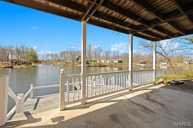 10949 Clearwater Ln, Plainview, IL 62685 - dock area with a water view