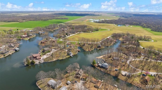 10949 Clearwater Ln, Plainview, IL 62685 - aerial view of property's location featuring a nearby body of water