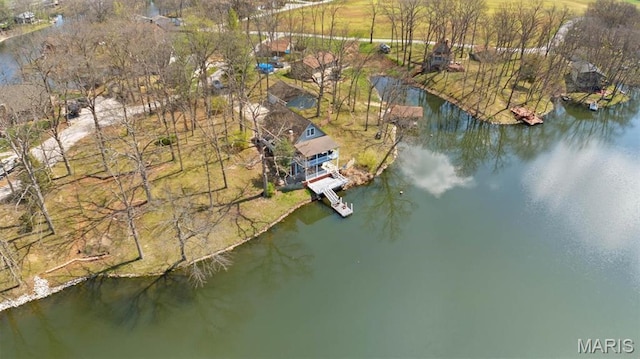 10949 Clearwater Ln, Plainview, IL 62685 - aerial view of property's location featuring a nearby body of water