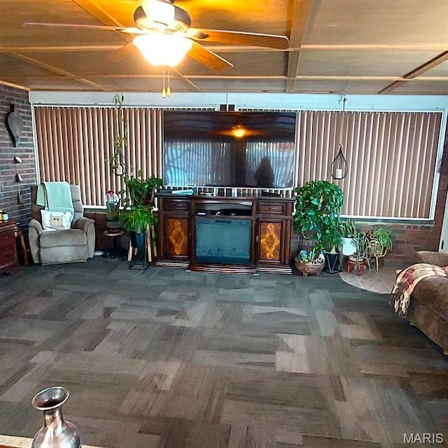 2106 Lackland Rd, Saint Louis, MO 63114 - view of patio with ceiling fan