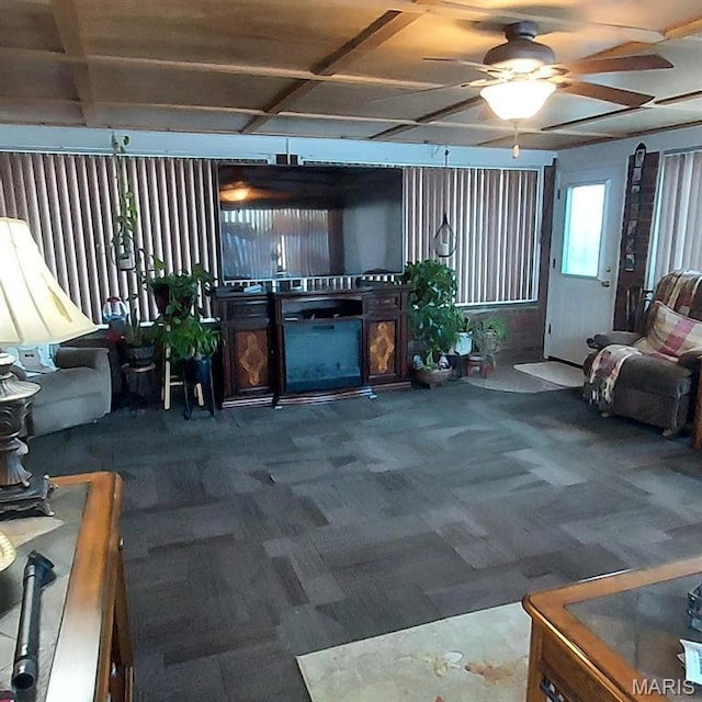 2106 Lackland Rd, Saint Louis, MO 63114 - view of patio / terrace featuring a ceiling fan
