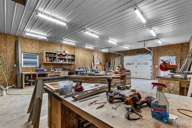 284 Ridge Rd, Oak Ridge, MO 63769 - garage with a workshop area