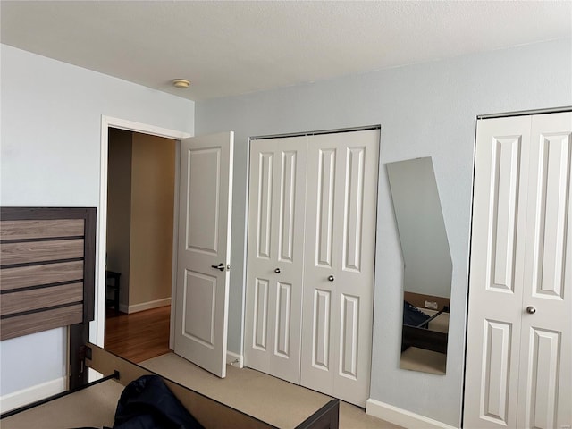 bedroom with baseboards