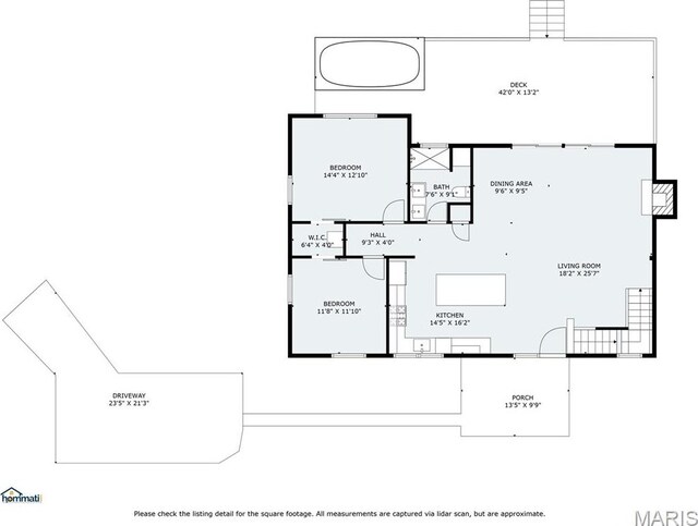 2510 N 89th St, Caseyville, IL 62232 - home floor plan