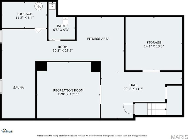 2510 N 89th St, Caseyville, IL 62232 - floor plan / room layout