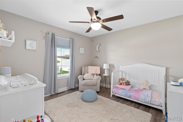 135 Mary Catherine, Waynesville, MO 65583 - bedroom featuring wood finished floors and a ceiling fan