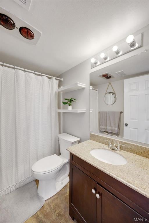 1419 Bluebird Ter, Saint Louis, MO 63144 - full bath with vanity, toilet, and curtained shower