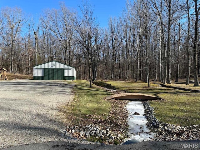 17264 Cedar Hills Dr, Dexter, MO 63841 - view of yard with an outbuilding and a pole building