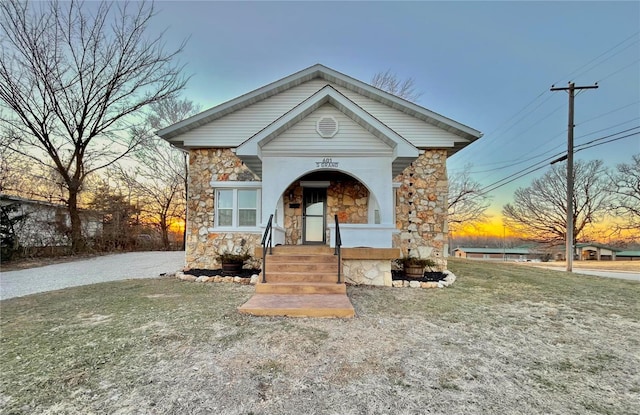 601 S Grand St, Salem, MO 65560 - view of front of property featuring stone siding