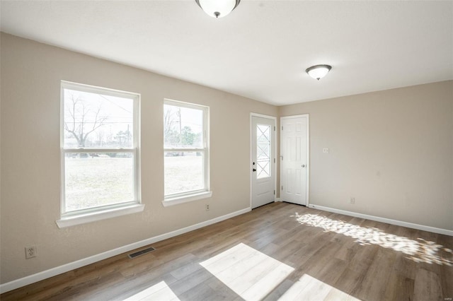 20 W Broadway, Ellsinore, MO 63937 - entryway with light wood-style flooring and baseboards