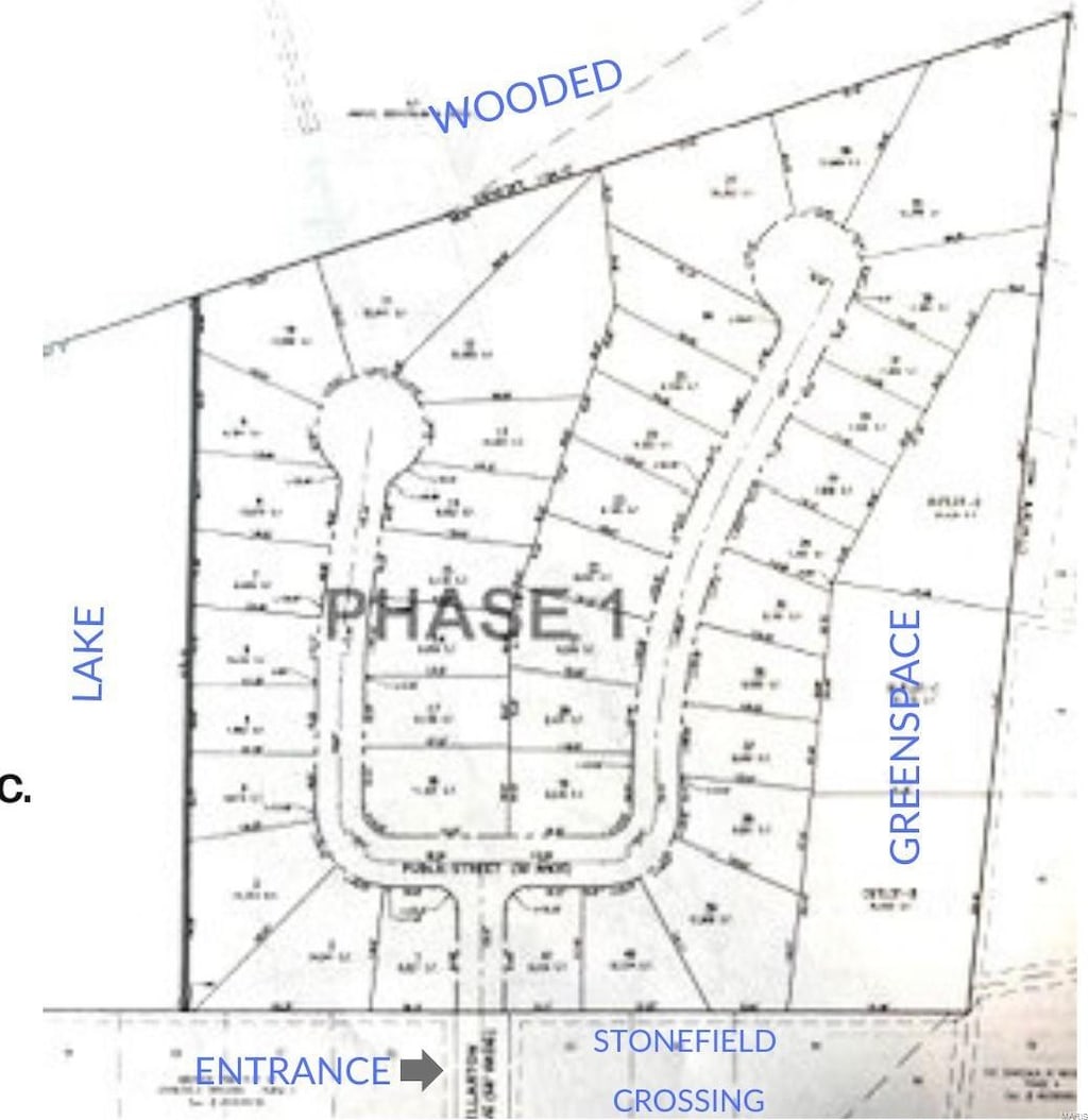 map of parcels