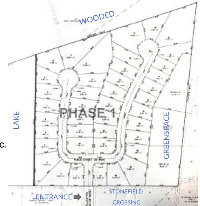 map of parcels