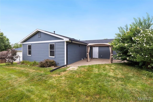 4012 Sunny Brook Dr, Arnold, MO 63010 - rear view of house featuring a patio area and a yard