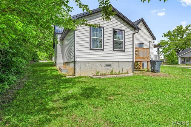 419 Murrill St, Bonne Terre, MO 63628 - view of property exterior with a yard