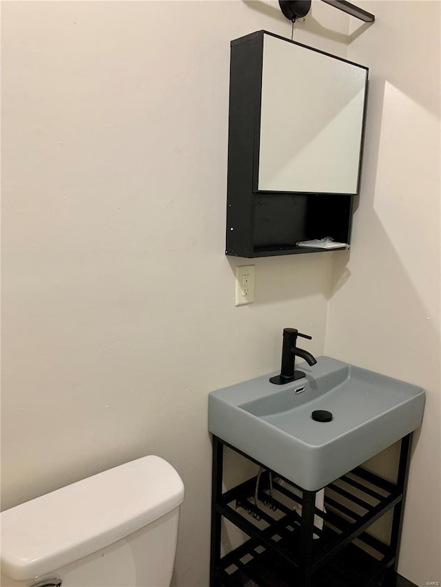 bathroom with toilet