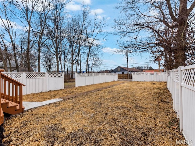 6634 Chamberlain Ave, University City, MO 63130 - view of fenced backyard