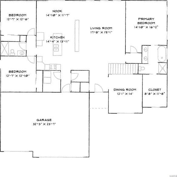 floor plan / room layout