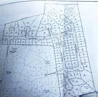 map showing property parcels