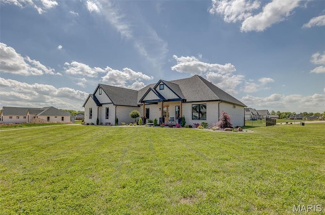 3837 Tanzanite Trl, Edwardsville, IL 62025 - view of front of home featuring a front yard