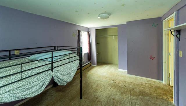 670 S Main St, Saint Clair, MO 63077 - unfurnished bedroom with carpet floors, a closet, and baseboards