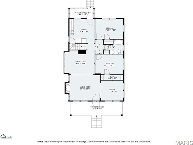 3142 Thelma Ave, Saint Louis, MO 63121 - home floor plan