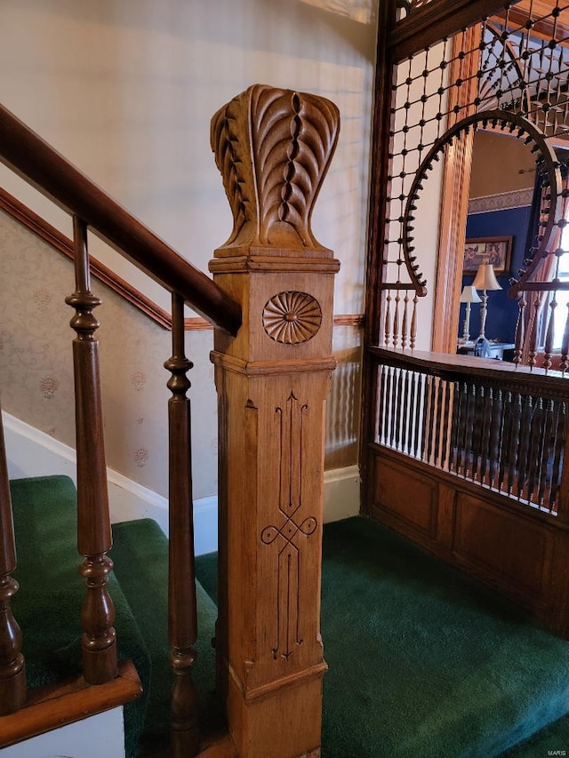 detailed view of carpet floors