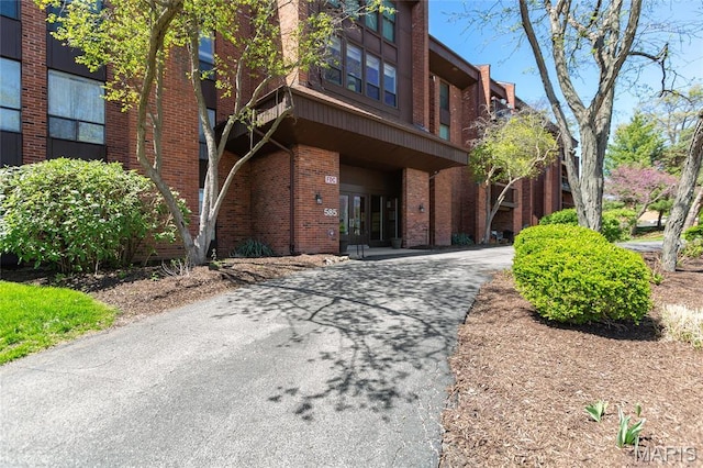 585 Coeur De Royale Dr Unit 206, Creve Coeur, MO 63141 - view of property with asphalt driveway