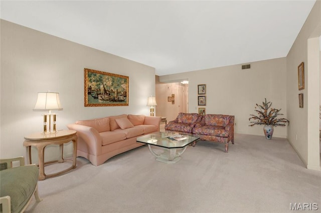 585 Coeur De Royale Dr Unit 206, Creve Coeur, MO 63141 - living area with carpet and baseboards