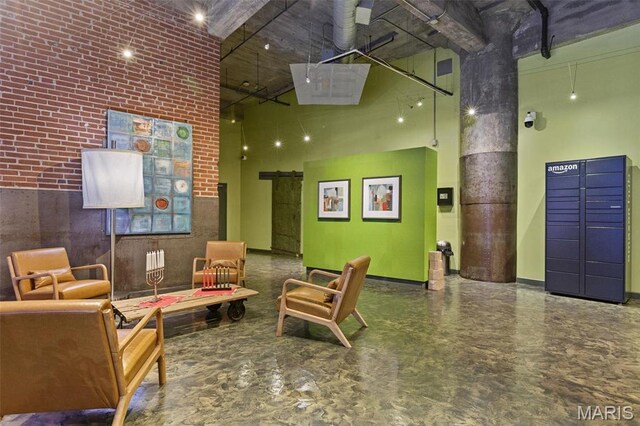 1010 Saint Charles St Unit 904, Saint Louis, MO 63101 - building lobby featuring a high ceiling