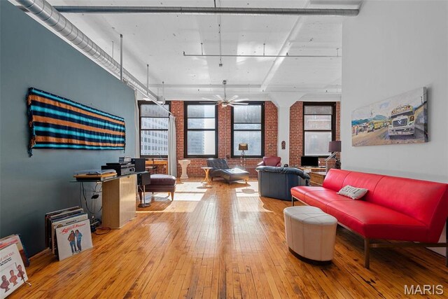 1010 Saint Charles St Unit 904, Saint Louis, MO 63101 - building lobby with brick wall