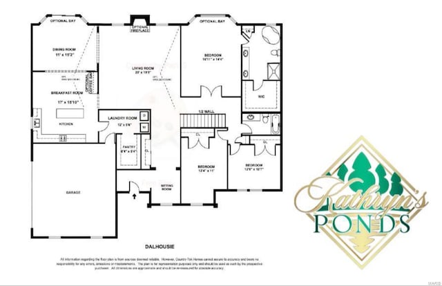 11628 Osanna Ln, Marine, IL 62061 - home floor plan