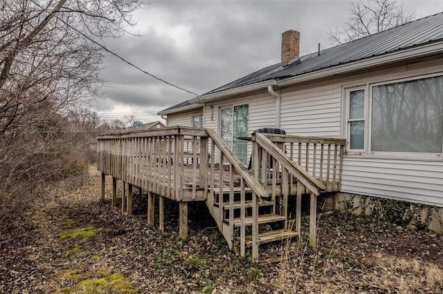 1311 Beck, Lebanon, MO 65536 - wooden deck featuring stairs