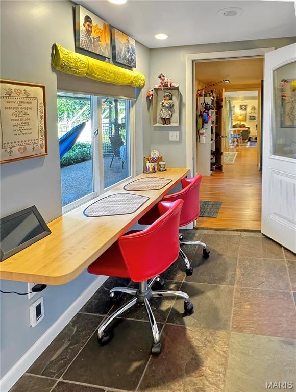 501 4th St W, Hermann, MO 65041 - office area with baseboards